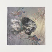 Engelse Setter Wandkleed (Voorkant (horizontaal))