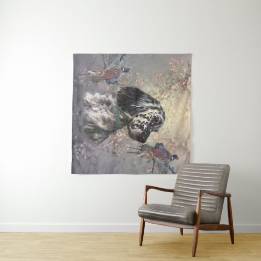 Engelse Setter Wandkleed (In Situ (horizontaal))