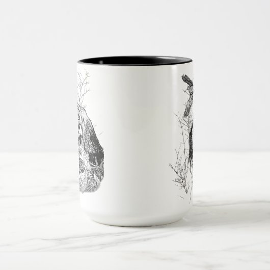 Engelse Setter, Woodcock jacht Mok (Midden)