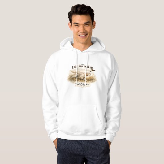 Engelse setters hoodie (Voorkant volledig)