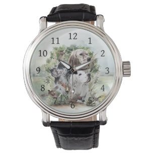Engelse Setters Horloge