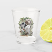 Engelse Setters Shot Glas (Voorkant)