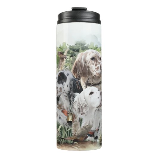 Engelse Setters Thermosbeker (Voorkant)