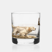 Engelse setters whisky glas (Voorkant)