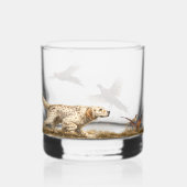 Engelse setters whisky glas (Voorkant)