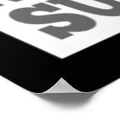 Engelse slang op de vlag van Groot-Brittannië Poster (Hoek)