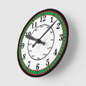 Engelse Spaanse cijfers Ronde Klok (Hoek)
