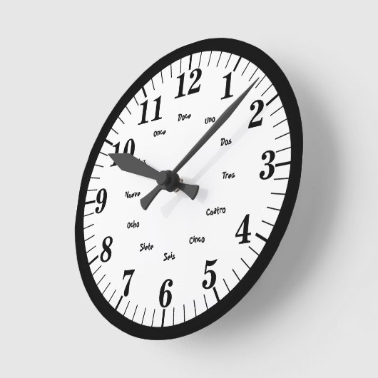  Engelse Spaanse nummers Ronde Klok (Hoek)