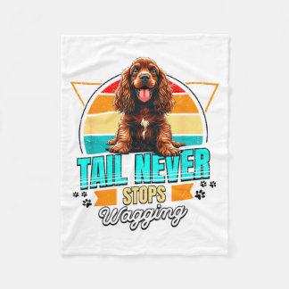 Engelse Spaniel Liefhebber Grappige Engelse Spanie Fleece Deken