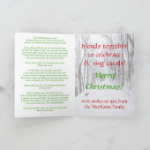 Engelse Speelgoed Spaniel Christmas Feestdagen Kaart (Binnen)