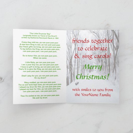 Engelse Speelgoed Spaniel Christmas Feestdagen Kaart (Binnen)