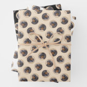 Engelse Speelgoed Spaniel schilderij King Charles  Inpakpapier Vel (In situ)