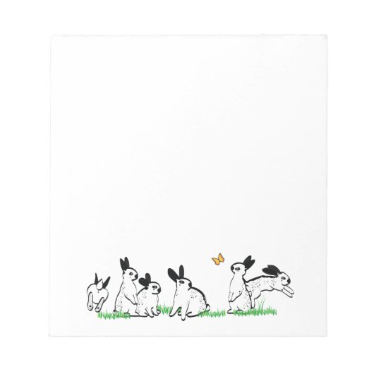 ENGELSE SPOTS IN DE GRAS NOTITIEBLOK (Voorkant)