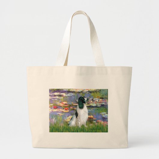 Engelse Springer 7 - Lelies 2 Grote Tote Bag (Voorkant)