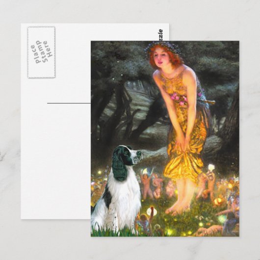 Engelse Springer 7 - MidEve Briefkaart (Voorkant / Achterkant)