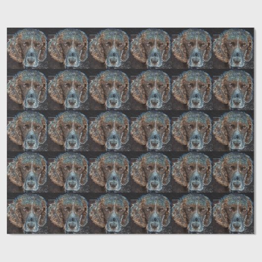 Engelse Springer Cadeaupapier (Vlak)