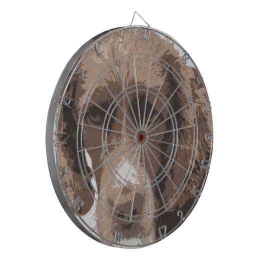 Engelse Springer Dartbord (Voorkant Links)