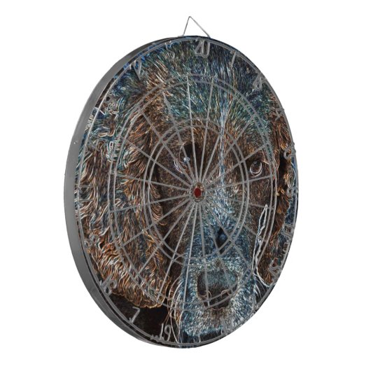 Engelse Springer Dartbord (Voorkant Links)