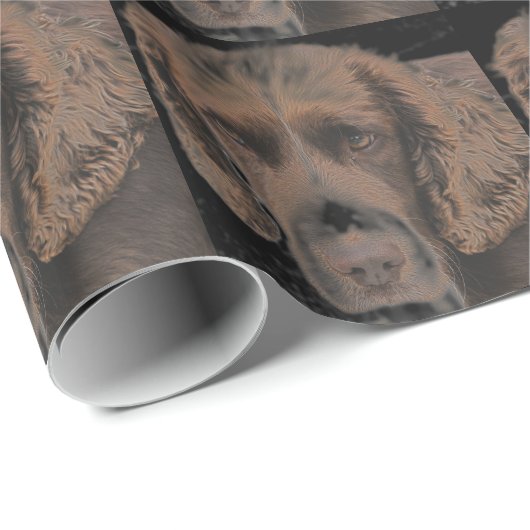 Engelse Springer Dogs Cadeaupapier (Rol Hoek)