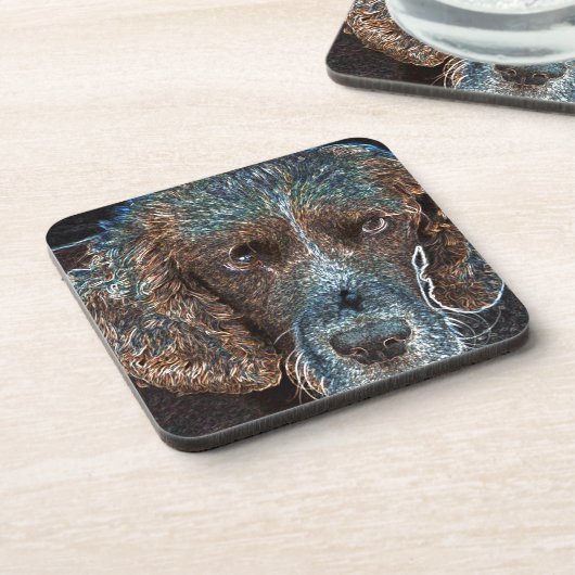 Engelse Springer Drankjes Onderzetter (Linkerzijde)