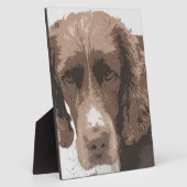 Engelse Springer Fotoplaat (Zijkant)