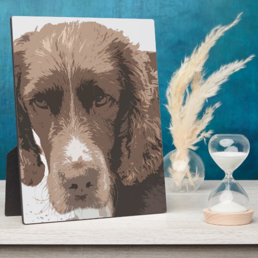 Engelse Springer Fotoplaat (Zijkant)