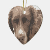 Engelse Springer Keramisch Ornament (Links)