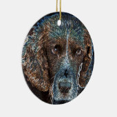 Engelse Springer Keramisch Ornament (Rechts)