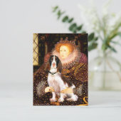 Engelse Springer (Liv) - Queen Briefkaart (Staand voorkant)