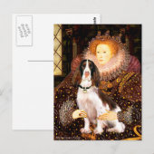 Engelse Springer (Liv) - Queen Briefkaart (Voorkant / Achterkant)