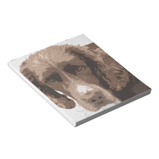 Engelse Springer Notitieblok (Schuin)