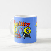 Engelse Springer Spaniel Agility Gifts Koffiemok (Voorkant links)
