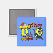 Engelse Springer Spaniel Agility Gifts Magneet (Voorkant / Achterkant)