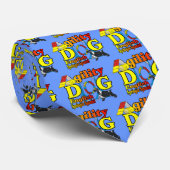 Engelse Springer Spaniel Agility Gifts Stropdas (Opgerold)