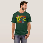 Engelse Springer Spaniel Agility Gifts T-shirt (Voorkant volledig)