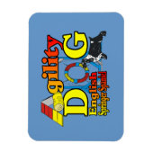 Engelse Springer Spaniel Agility Magneet (Verticaal)