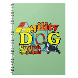Engelse Springer Spaniel Agility Notitieboek