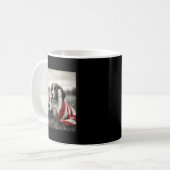 Engelse Springer Spaniel Amerikaanse Vlag 250 Jaar Koffiemok (Voorkant links)