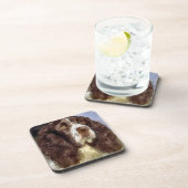 Engelse Springer Spaniel Art Bier Onderzetter (Rechterzijde)