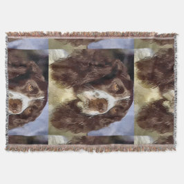 Engelse Springer Spaniel Art Deken