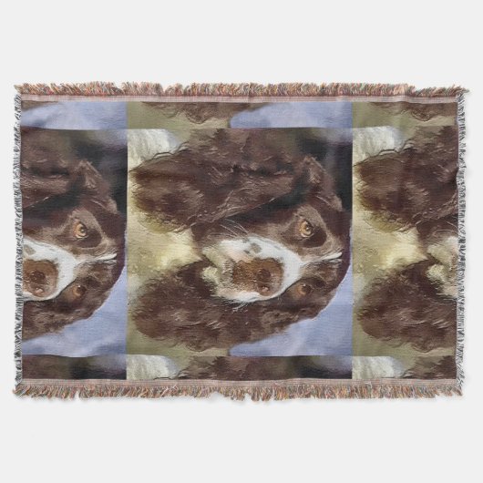 Engelse Springer Spaniel Art Deken (Voorkant)