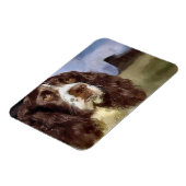 Engelse Springer Spaniel Art Magneet (Linkerzijde)
