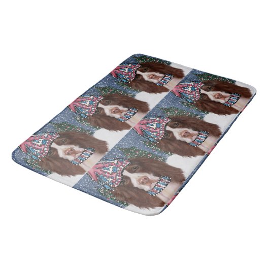 ENGELSE SPRINGER SPANIEL BADMAT (Gekanteld)