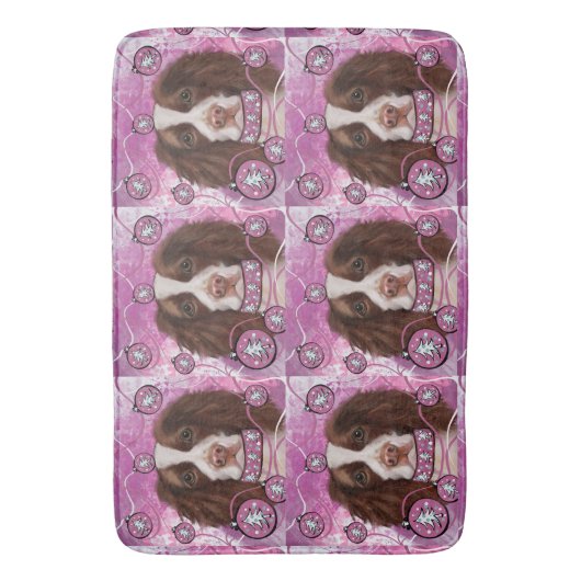 ENGELSE SPRINGER SPANIEL BADMAT (Voorkant Verticaal)