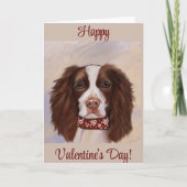 ENGELSE SPRINGER SPANIEL BEDANKKAART (Voorkant)