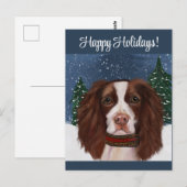 ENGELSE SPRINGER SPANIEL BRIEFKAART (Voorkant / Achterkant)