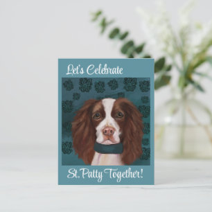 Engelse Springer Spaniel    Briefkaart