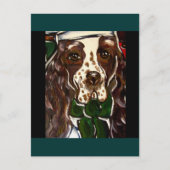 Engelse Springer Spaniel Briefkaart (Voorkant)
