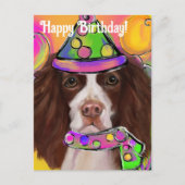 Engelse Springer Spaniel Briefkaart (Voorkant)
