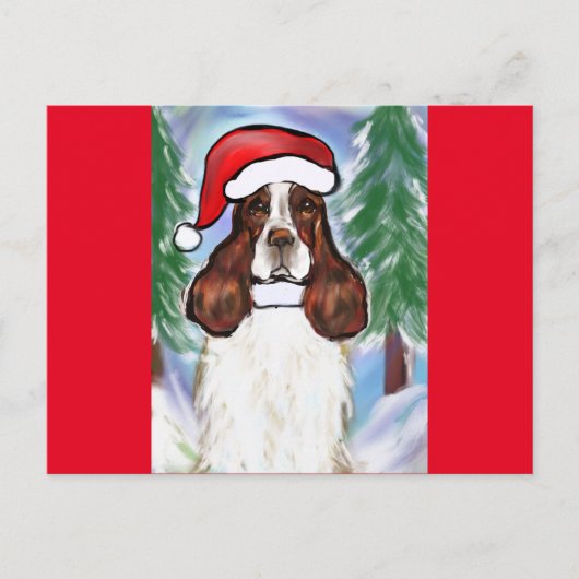ENGELSE SPRINGER SPANIEL BRIEFKAART (Voorkant)